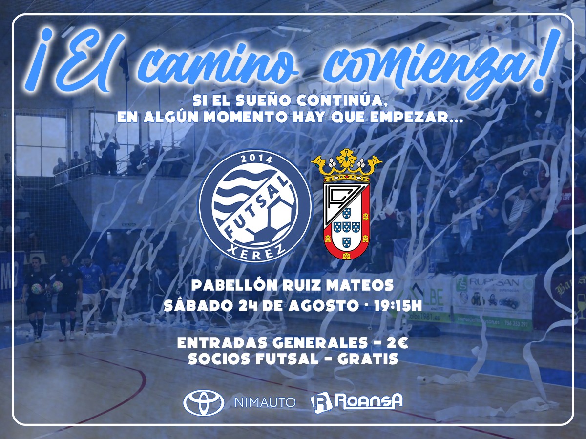 XerezDFC_Futsal's tweet photo. 💙 ¡ 𝗫𝗲𝗿𝗲𝗰𝗶𝘀𝘁𝗮𝘀 𝗮𝗹 𝗥𝘂𝗶𝘇-𝗠𝗮𝘁𝗲𝗼𝘀! 🤍

Comenzamos el camino, enfrentándonos en el 1° amistoso de pretemporada, a la @ua_ceuti, equipo que milita en la  2° división. 

Sábado 24 de agosto a las 19.15 horas.

#elsueñocontinúa https://t.co/9CW79kOLEN