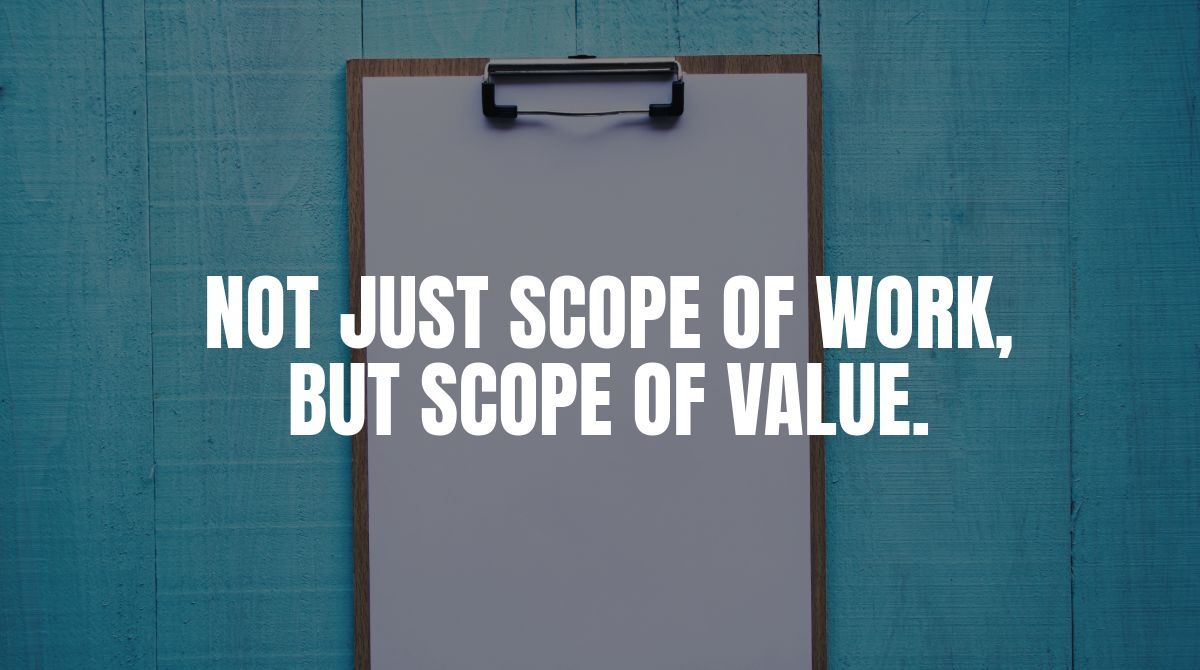 Pricing professionals set the cost question aside and start with the question “What is the value”? rather than “What is the cost?” The essential first step is to arm yourself with an understanding of the value you’re creating for your client. bit.ly/4asTsS6