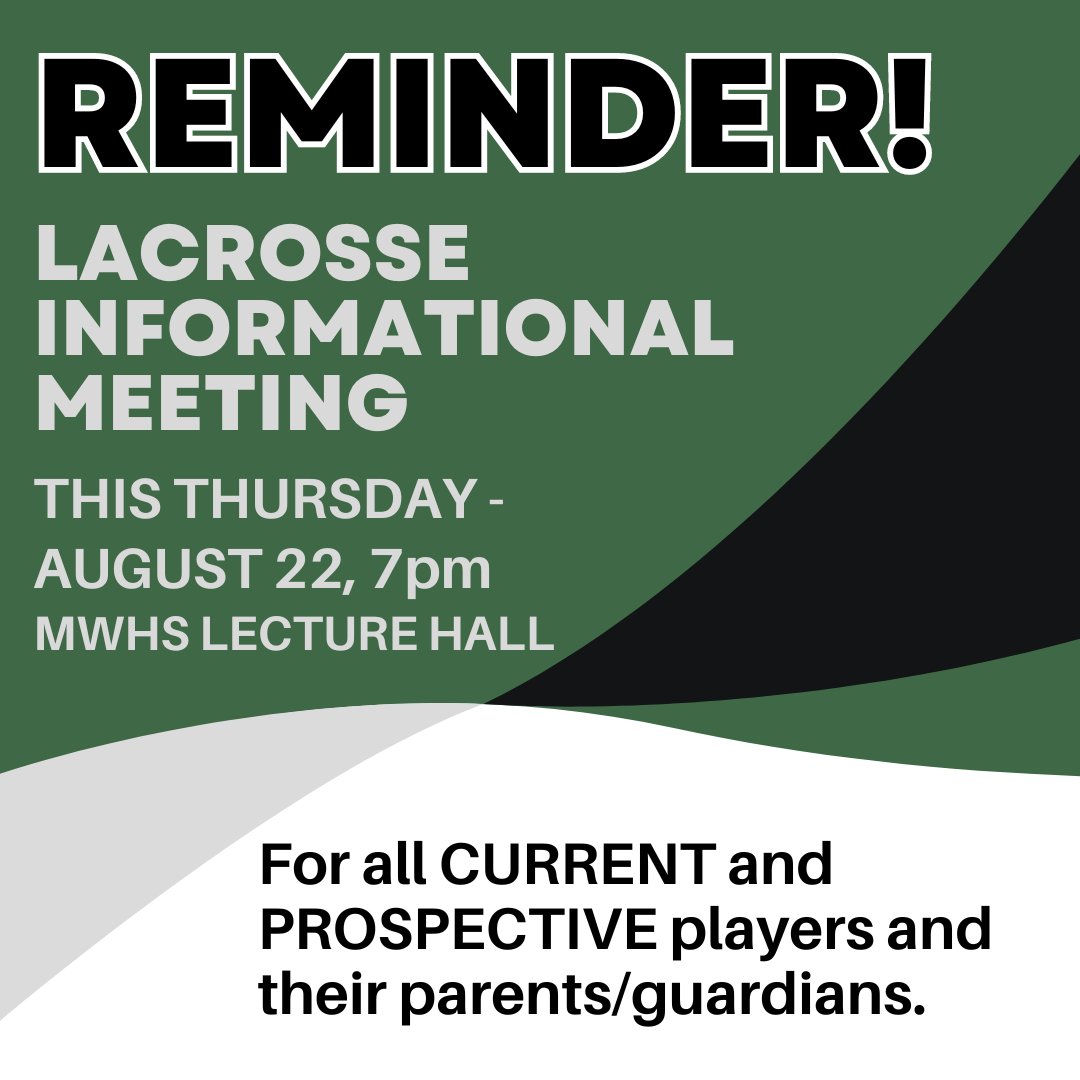 We look forward to seeing everyone this Thursday! #WildcatPower