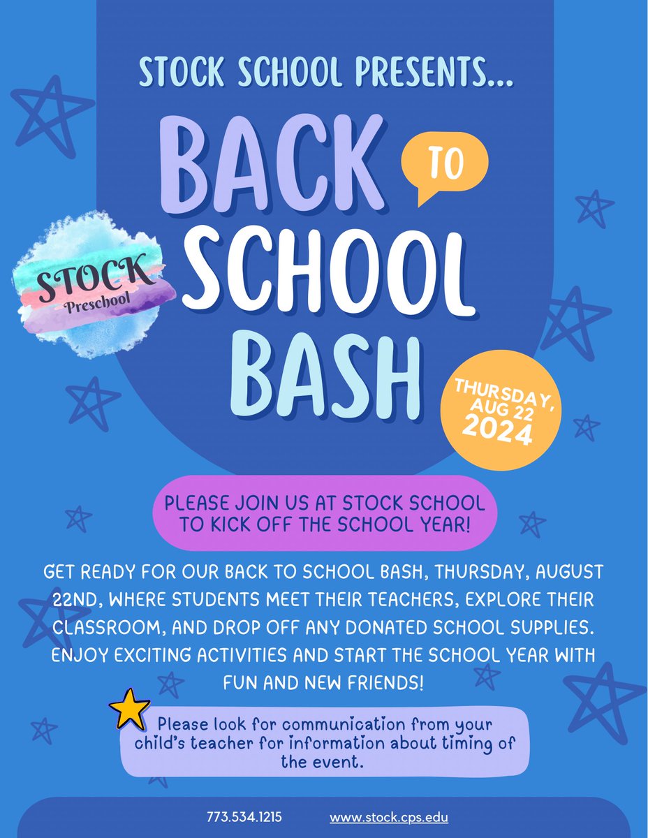 Stock Preschool- CPS Early Childhood Center tweet media