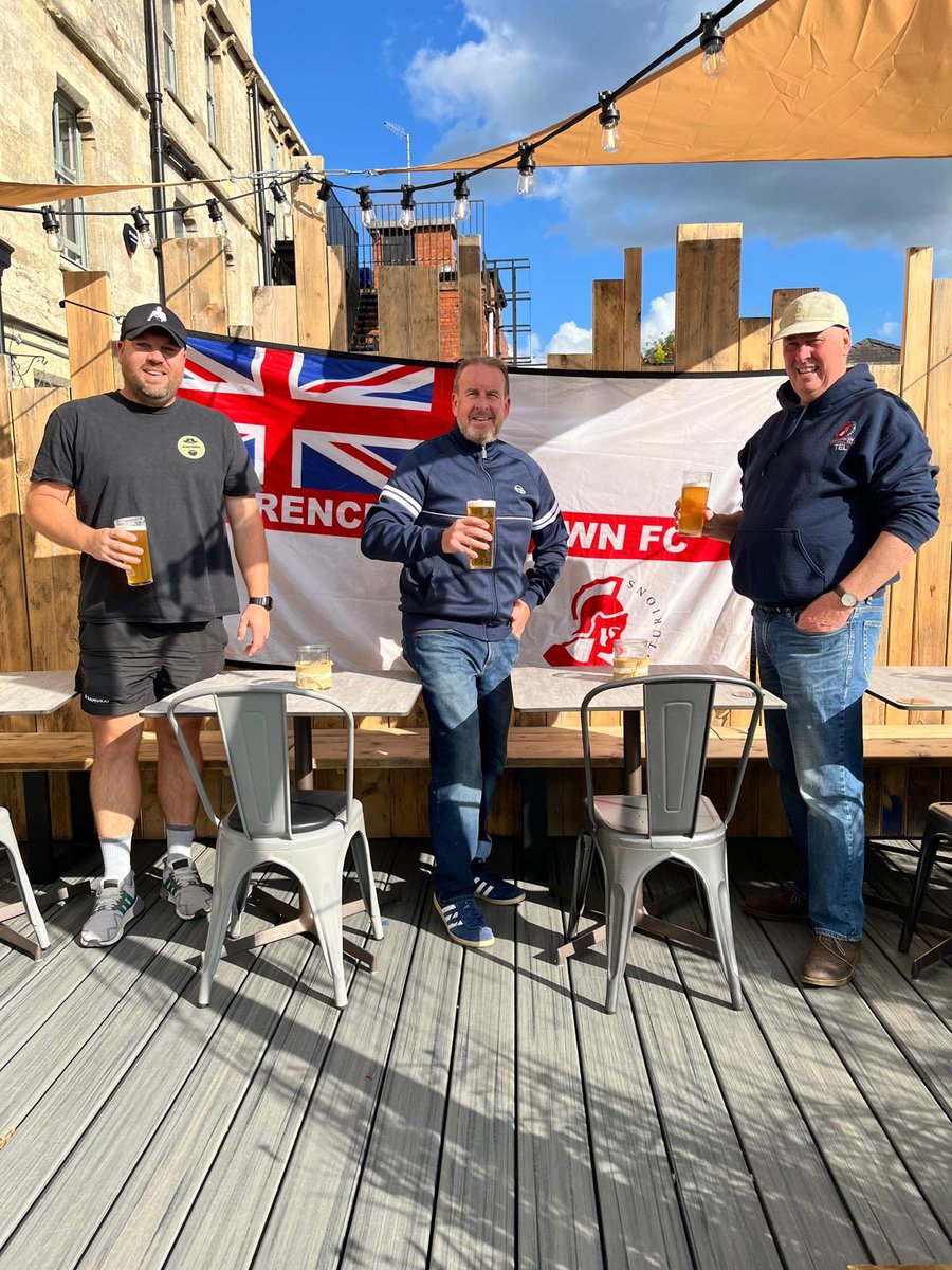 Centurions landed in Stroud to watch <a href="/CirenTownFC/">Cirencester Town FC</a> away at <a href="/Btfcthemeadow/">Brimscombe & Thrupp FC</a>. Come on you Ciren Boys 🔴⚫️🔴⚫️