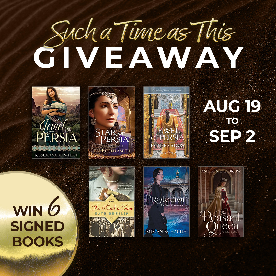 MeganSchaulis's tweet photo. Win six faith-filled Esther retellings! One winner will receive a signed copy of all six books. 

#bookgiveaway #estherretelling #faithfiction #christianfiction #suchatimeasthis #cleanreads #biblicalfiction #bookish #christianbooks #inspirationalfiction #giveaway #giveawayalert https://t.co/BqfPzwO8Rw