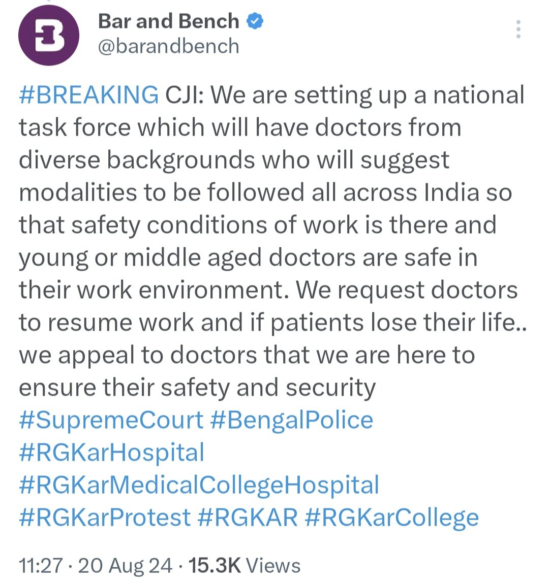 HealthJH01's tweet photo. अस्पतालों के प्रबंधन और कार्य प्रणाली में बदलाव को अब और नजरंदाज नहीं कर सकते, इस दिशा में आज सुप्रीम कोर्ट ने अहम निर्देश दिए हैं 

आशा है बदलाव की यह लहर हेल्थकेयर सिस्टम के सभी सहभागियों तक पहुंचेंगी और व्यापक सुधार की नींव रख सकेगी 

#HealthcareReforms #HealthJharkhand https://t.co/Vld7XOeD8V
