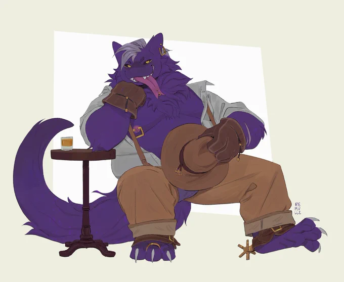 a scribbly for @\Doragy_Ryusui! 