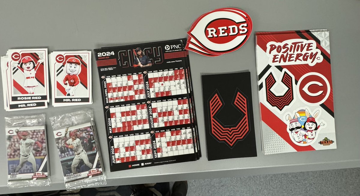 Thank you to the <a href="/Reds/">Cincinnati Reds</a> for their gifts and contributions to my classroom and students.