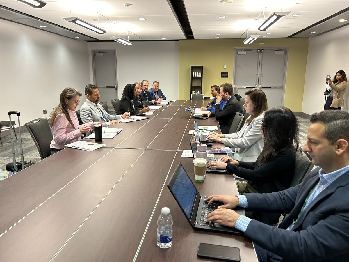 Feeling positive after our meeting with Ontario Small Business Associate Minister@NinaTangri at the <a href="/amopolicy/">AMO</a> conference to discuss what we need from <a href="/ongov/">Ontario Government</a> to support more smalland medium-sized businesses coming to <a href="/TownofCaledon/">Town of Caledon</a>. #AMO2024