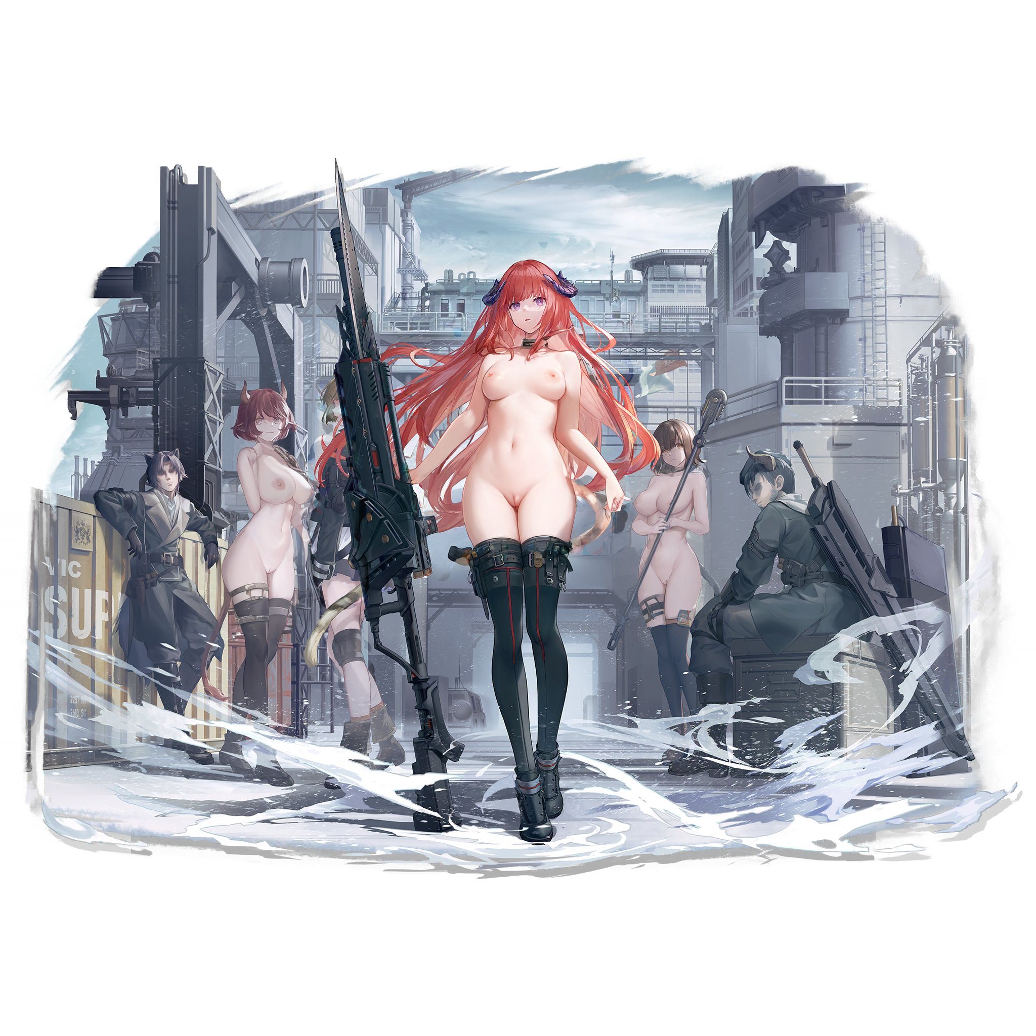 エロ　アークナイツ　コラ  / X