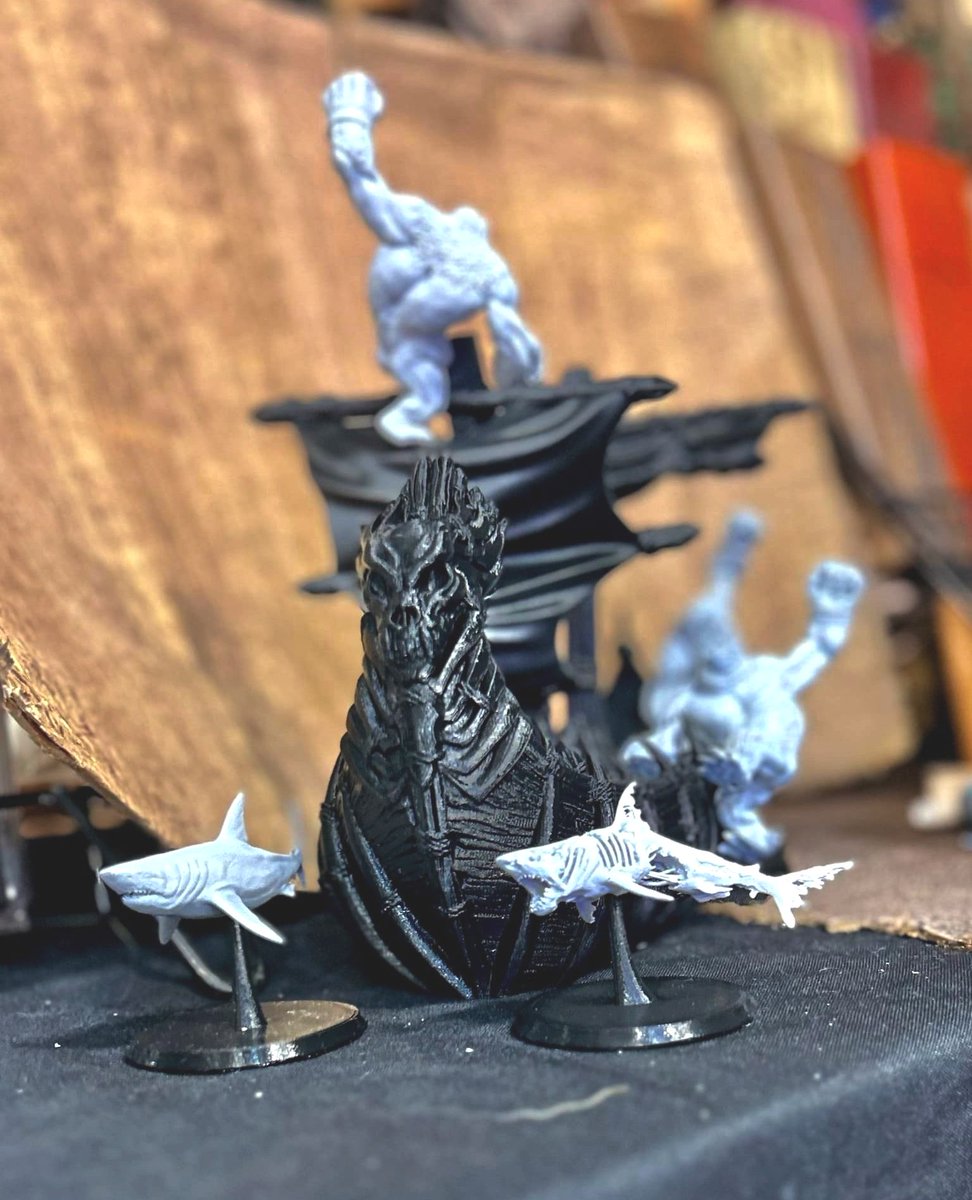 A ghost ship, zombie sharks AND 3 giant gorillas?!
Yikes, that is one INTENSE encounter. 
Would your party survive? 🧐

#dnd #ttrpg #dungeonsanddragons #ttrpgmini #dndmini #dndencounter #ttrpgencounters #dungeonmaster