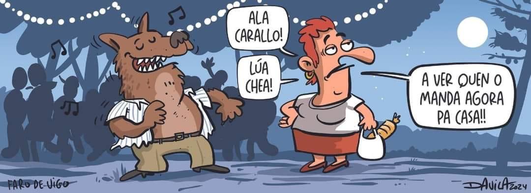 DavilaOBicheiro's tweet photo. Lobishome festeiro #humorgalego #humor #davila #bichero https://t.co/sGlGErj3NS