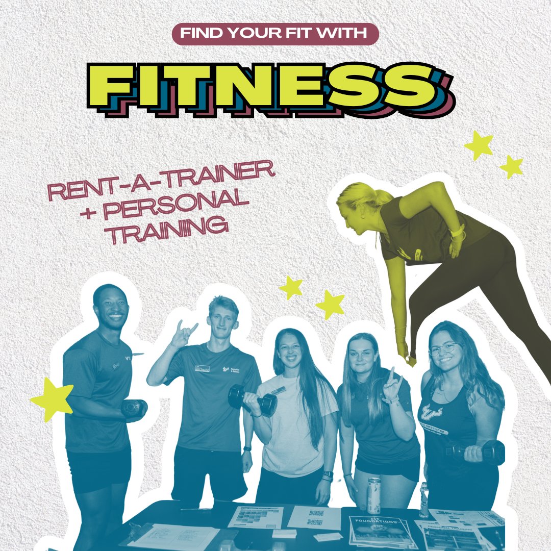 usf_rec's tweet photo. 👀  RecFest is just 1 week away! 

▶️ Find Your Fit! Come out to learn more about our Personal Training and  programs! 

🔗 Don't miss out on these great events at the REC Center! Sign up using the link in our bio!

🗓️ August 27th
⏰ 7-10 PM
📍 REC Center https://t.co/s6oJGSMWQd