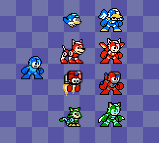 MMDoubleBuster's tweet photo. Messing around with adaptors ideas
#MegaMan  #PixelArt https://t.co/dapVuWS0s9