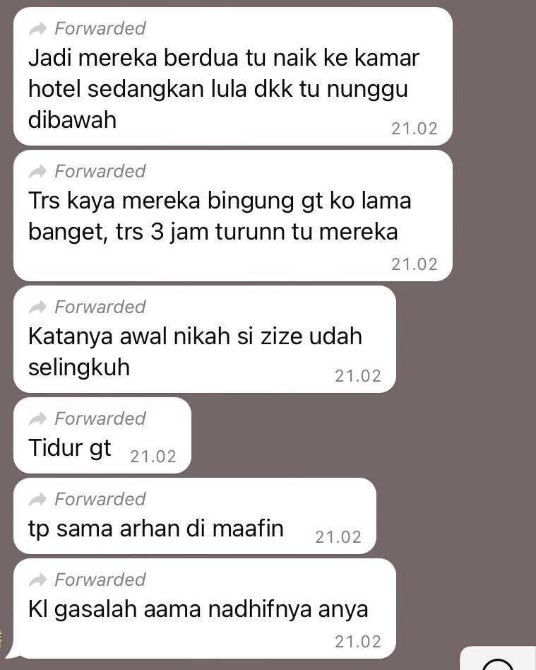 helocheese's tweet photo. @gtwmlzdh Ada lagi nih yang terbaru dan nama baru lagi Nadhif mantannya Anya. Valid gak nih kira2? Wkwk https://t.co/CV9atsHeBc