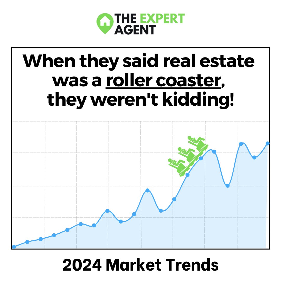LaunchYourFarm's tweet image. 🎢 When they said real estate was a roller coaster, they weren’t kidding!

The market’s had its ups and downs, but we’re still on the ride and looking ahead.

What trends are you noticing in your area?

Share your thoughts below! 👇

#RealEstateTrends #MarketUpdate #ExpertAgent