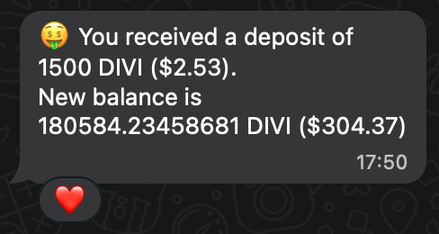 WooNomad's tweet photo. Day №153 #DiviGoPushUpChallenge
     ===========
💪100 Push-ups✅
💰 $Divi 💰DiviGo Top-up✅
     ============
DiviGo features rolling out soon!
💳💵 Fiat on-ramp
⛓️⛓️Cross chain partnerships
🌐🆕Website+browser plug-ins
🎮🎮 Expanded railways into Siege Worlds+other Web3 games https://t.co/Y4evADWUzA