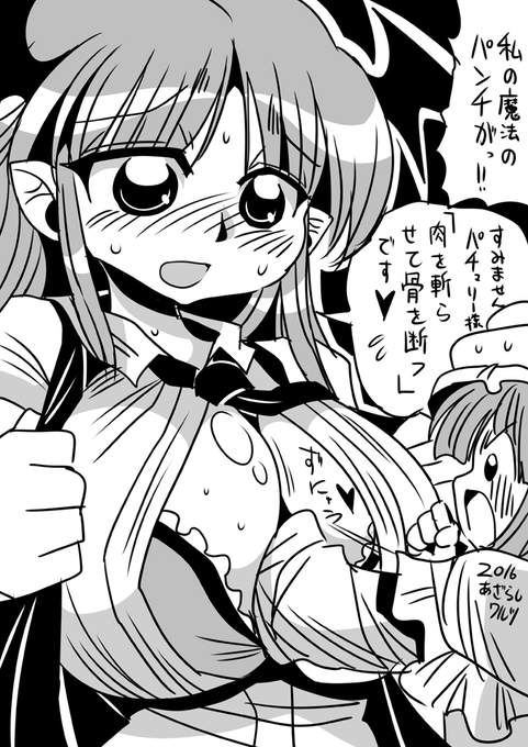 わんどろ1060 #東方 こあ×ぱちぇ 