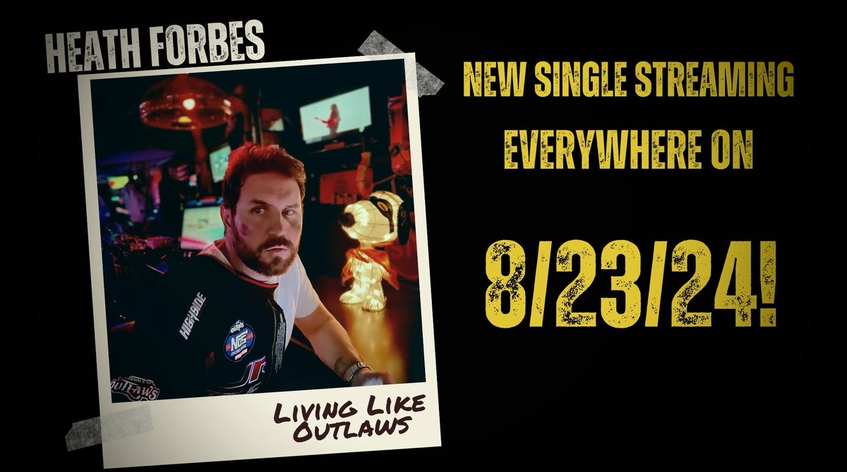 This Friday! Friday! Friday! Spotify, iTunes, Amazon, YouTube, Pandora, etc, ALL OF THEM! #CowboyUp #livinglikeoutlaws #worldofoutlaws #gypsies