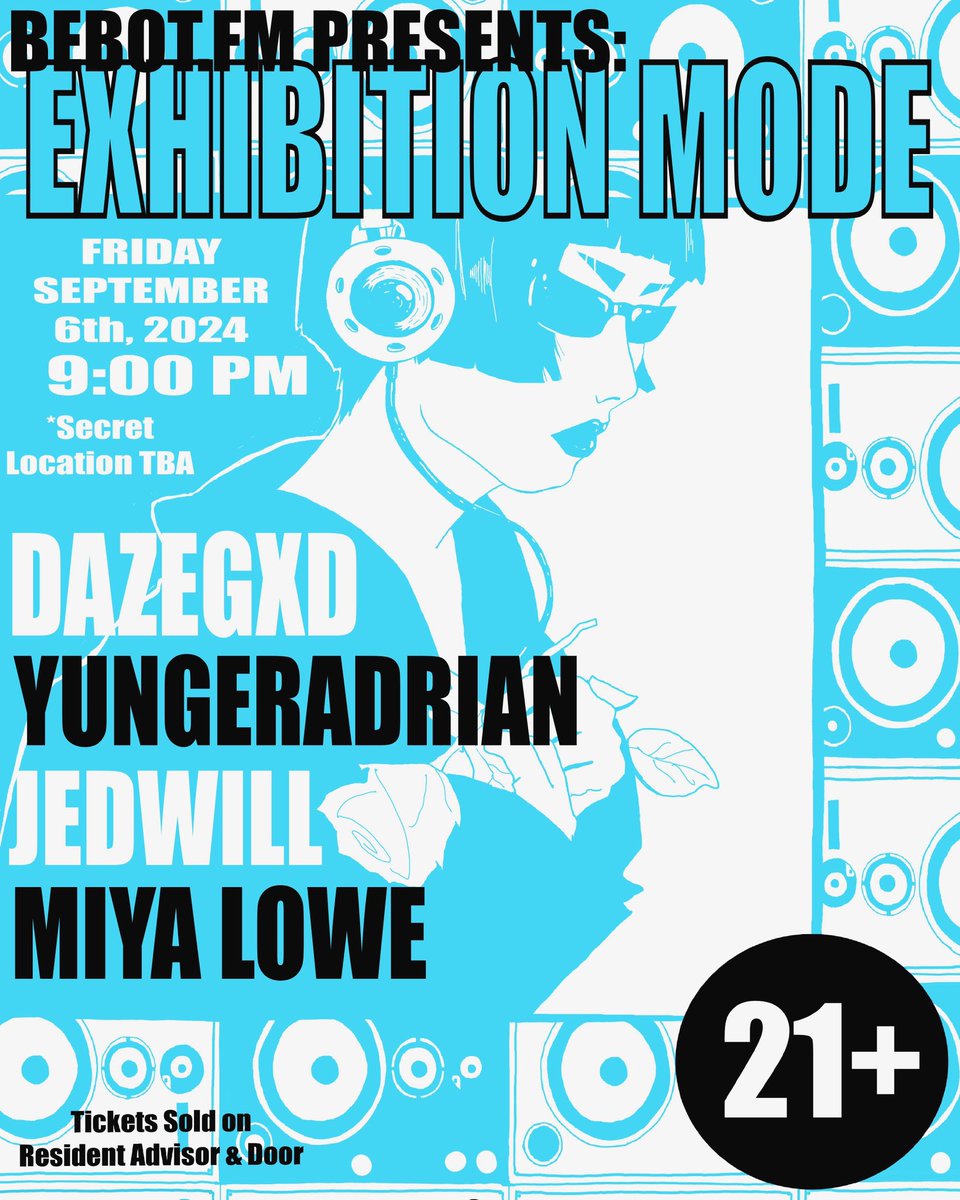 bebotfm's tweet photo. EXHIBITION MODE TOUR :: SF 
w/@dazegxd1k ★ ★ ★ ★ ★

TICKETS AVAILABLE NOW OR ELSE https://t.co/xowigpjfvK