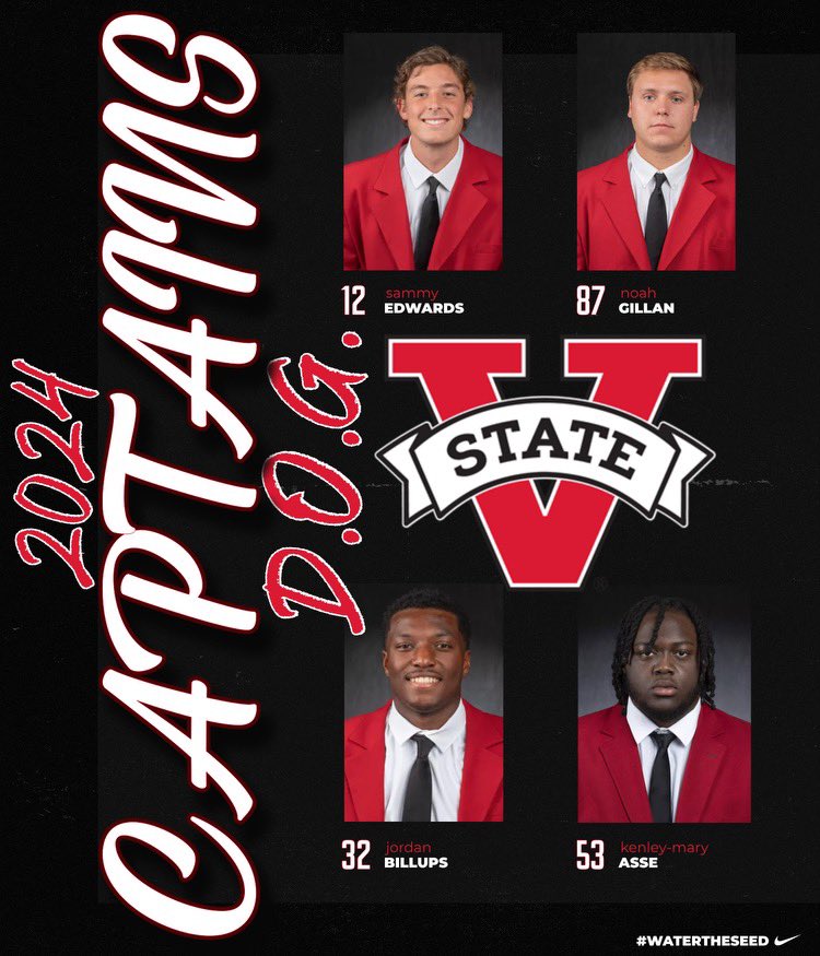 Selected by their teammates!! Welcome our 2024 Captains!! #WTS