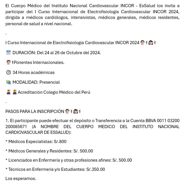 ELECTROFISIOLOGÍA INCOR tweet media