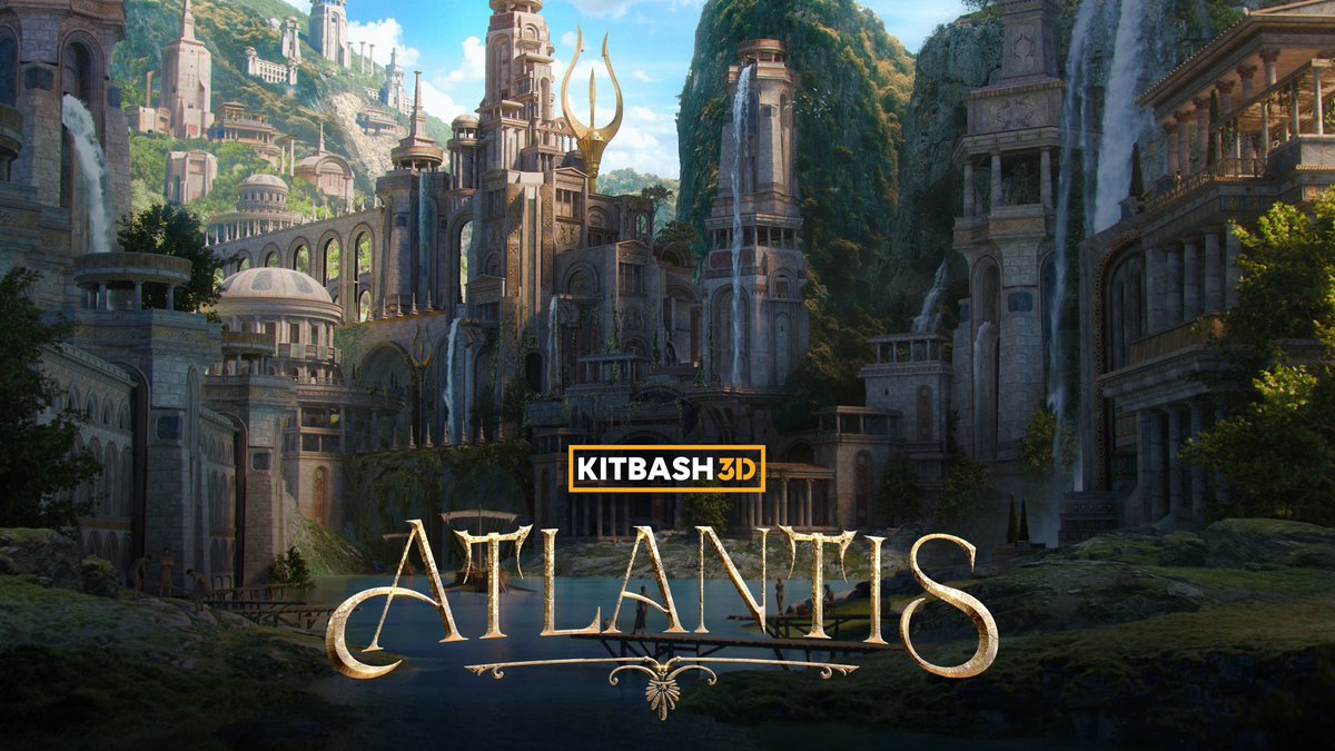 kitbash3d's tweet image. Discover the lost city of Atlantis! 🏰

Complete with majestic temples and gardens, create your own lost civilization by blending assets from Historical Collection on Cargo. Dive into the past, let your imagination inspire you!

Share inspiration, what will your ancient world be?