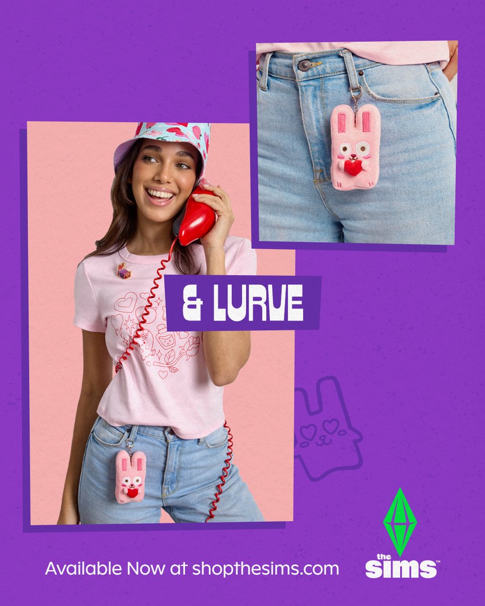TheSims's tweet photo. Fall in lurve with the limited edition Lurve Collection on The Sims Shop! ❤️‍🔥 

Head over to https://t.co/7O22tv81JO &amp; grab your favorites today before the collection is gone! 🏃‍♂️ https://t.co/3tEWP9p8Gv
