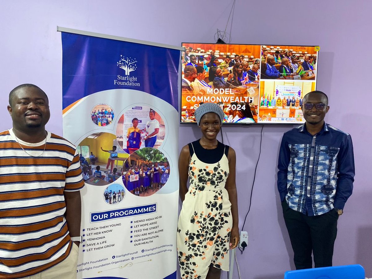 martin92unique's tweet photo. Following the successful organization of the Model Commonwealth Summit, I had the pleasure of meeting with Isaac Opoku of Starlight Foundation to discuss prospects and feedback for the next summit. 

#MCS2024
#CommonwealthYouth
#YearofYouth https://t.co/MXgHnxUEEv