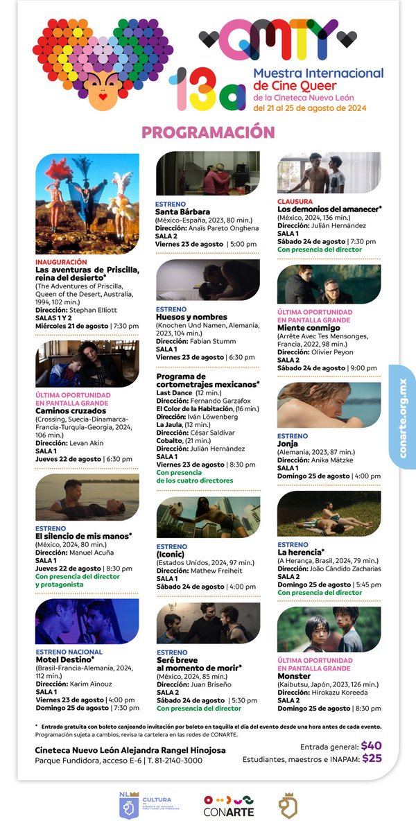 BenucaFilms's tweet photo. Como parte de la 13ª Muestra Internacional de Cine Queer en la Cineteca Nuevo León @conartenl, se presentará SANTA BÁRBARA, de Anaïs Pareto Onghena, este viernes 23 de agosto, a las 5pm, en la Sala 2.

¡Allá nos vemos!
#SantaBárbara #QMTY2024 https://t.co/I9kOURosrK