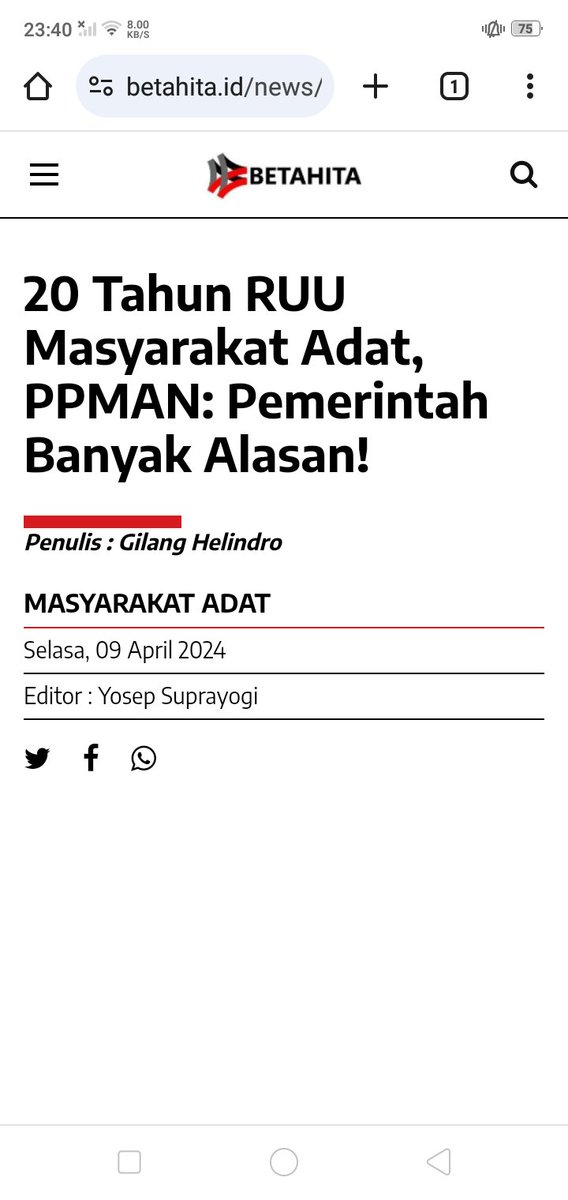 Mythicalforest's tweet photo. Putusan MK ketok palu RUU Pilkada gercep dibahas buat menganulir

RUU Masyarakat Adat dan RUU PPRT terbengkalai 20 tahun gak kunjung disahkan

Iya, memang se-culas dan se-brengsek itu rezim Jokowi https://t.co/q1xan8P7xC