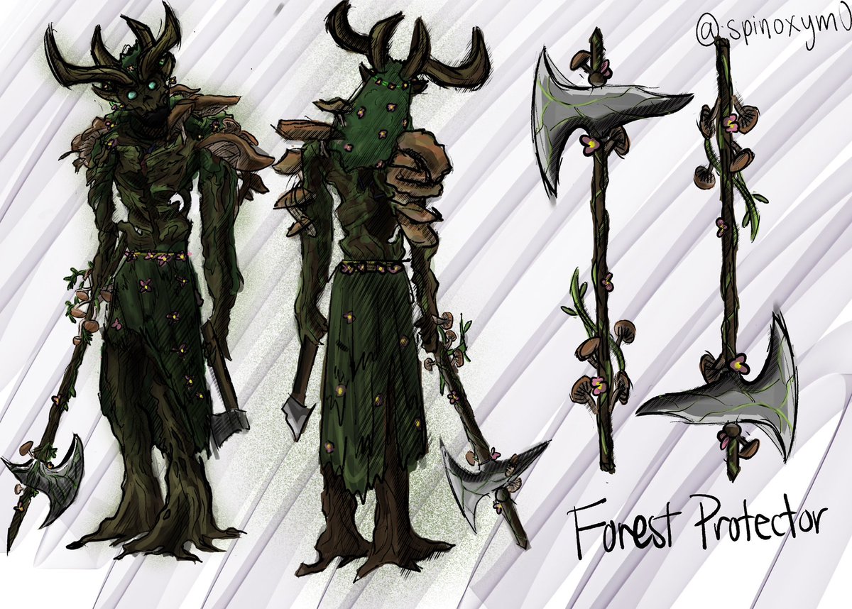 DBD COSMETIC SUBMISSIONS! FOREST PROTECTOR (Huntress) AND THE VANDALIST (Jeff Johansen)