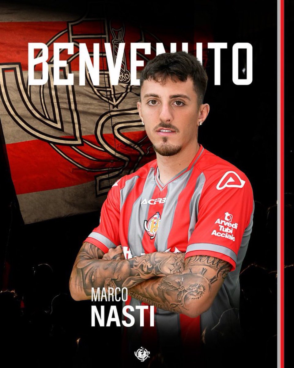dome_tava's tweet image. #GiovaniRossoneri
#milancommunity

Marco #Nasti è un nuovo giocatore della #Cremonese , auguro un in bocca al lupo al ragazzo sicuro di vederlo in A in futuro .