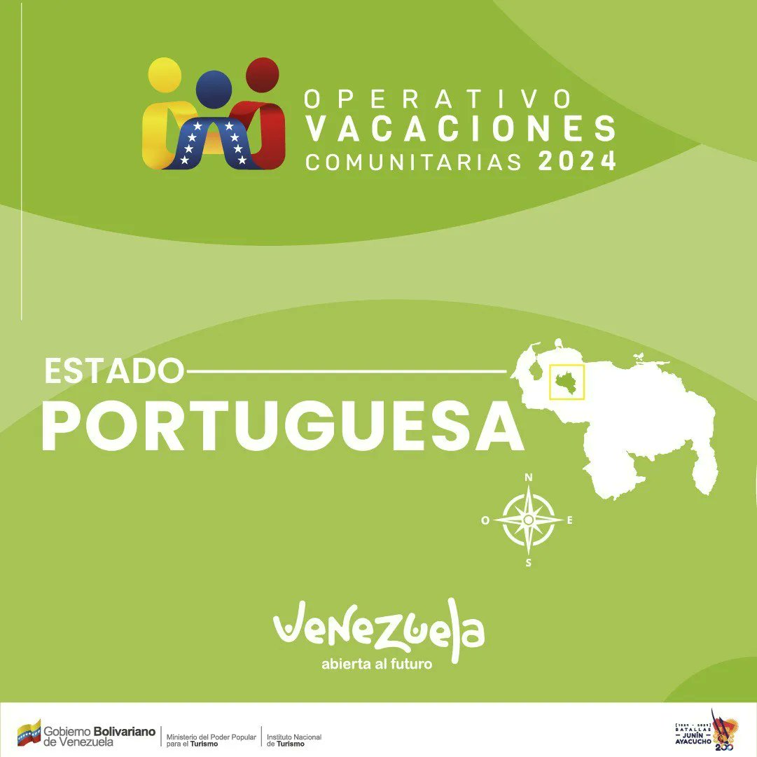 INATURPORT's tweet photo. En estás Vacaciones 2024 los invitamos a que recorran las extensas llanuras que les brinda el estado Portuguesa, entre sus ríos, y sus bondades naturales, dignas de conocer. 

Descubran el tesoro escondido que les regala el estado Portuguesa.

@nicolasmaduro
@delcyrodriguezv https://t.co/Qg7vINkme1