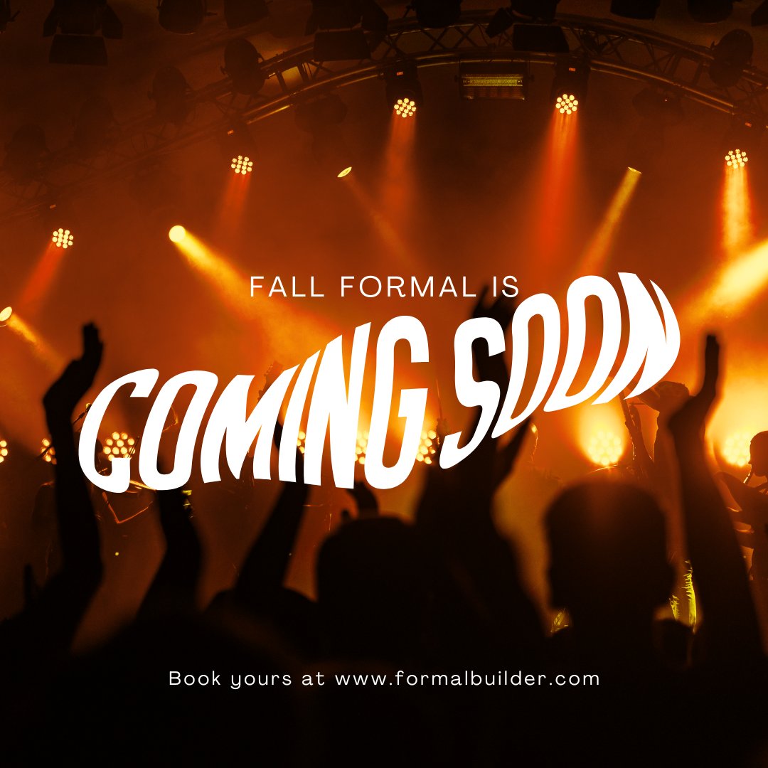 FormalBuilder's tweet image. Fall Formal is coming. Let us plan an exclusive, epic trip for your Brotherhood. We got you. 🥂 

#FraternityFormals #EventPlanning #CelebrateWithUs #GreekFormals #FormalBuilder