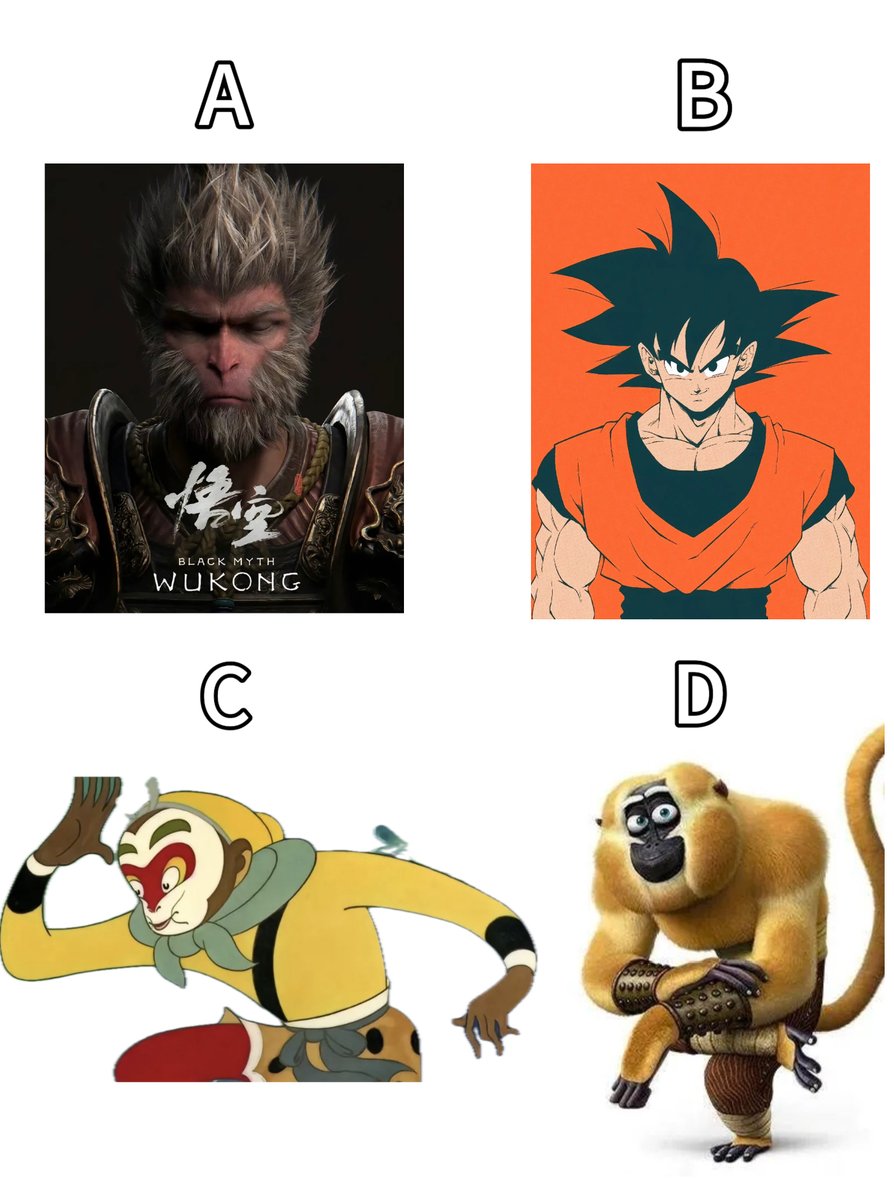 Quiz for all who think they know Wukong 😏

who is not Wukong? 

#BlackMythWukong #steam #game
