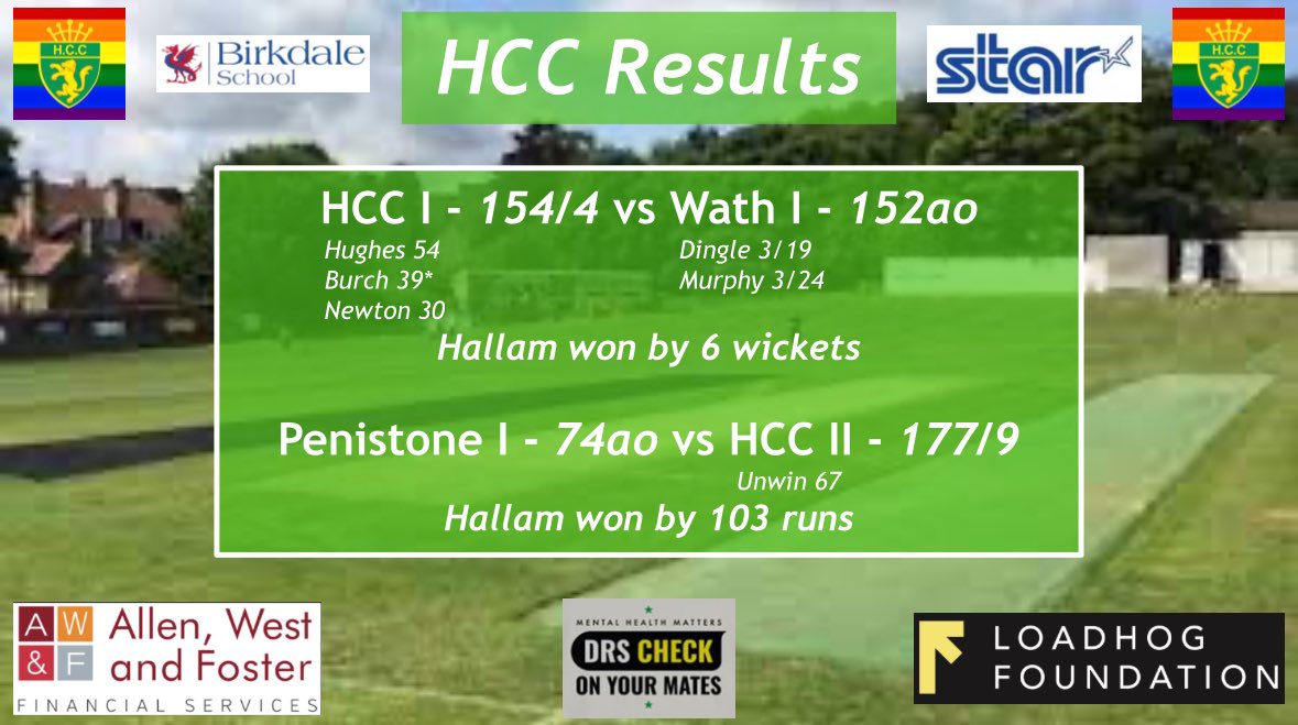 Hallam CC tweet media