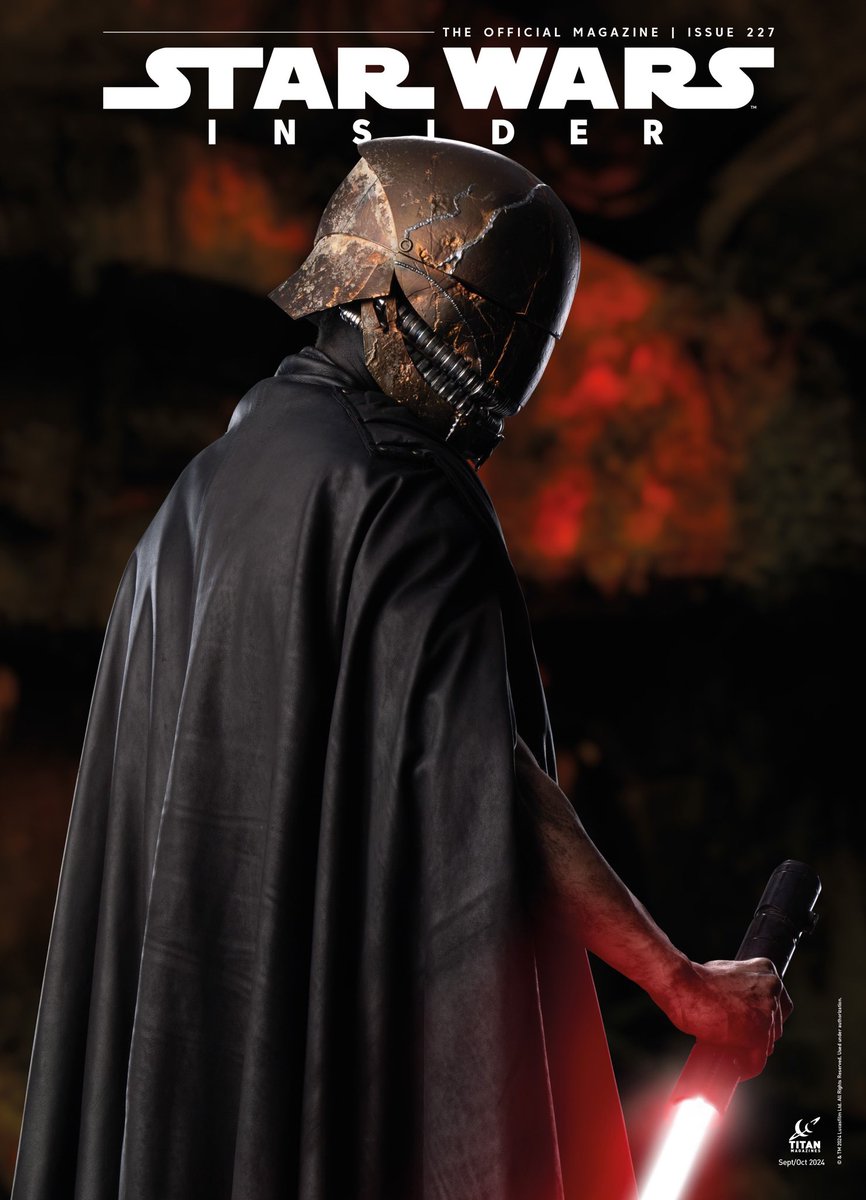 sw_holocron's tweet photo. Star Wars Insider 227 is out today! Check out covers of the new magazine featuring Mae and The Stranger from The Acolyte 👇 https://t.co/wPX6crCyQv