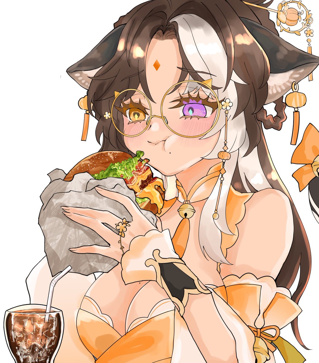 godofpumpkin's tweet photo. Hamburbur ๐
๐จ: @/chibari13
#DrawRina https://t.co/fWahSr046y