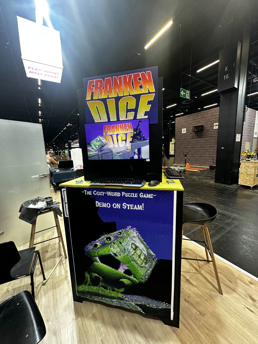 CoreCraftGames's tweet image. We had a great time at #devcom and now on to #gamescom2024 tomorrow! 

Setup already tested!