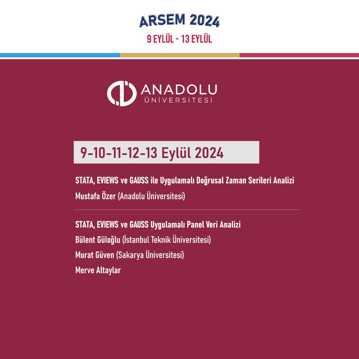 Anadolu_Univ's tweet photo. Lisansüstü öğrencileri, araştırma görevlileri ve öğretim üyelerinin nitelikli akademik yayınlar geliştirmelerine katkı sağlamayı ve yayın kapasitelerini arttırmayı amaçlayan ARSEM'in 2024 Yaz Dönemi eğitimleri başlıyor.
Detaylar  https://t.co/krUBjFWLwN adresinde.

@arsemakademi https://t.co/bwZ4E4KpA7