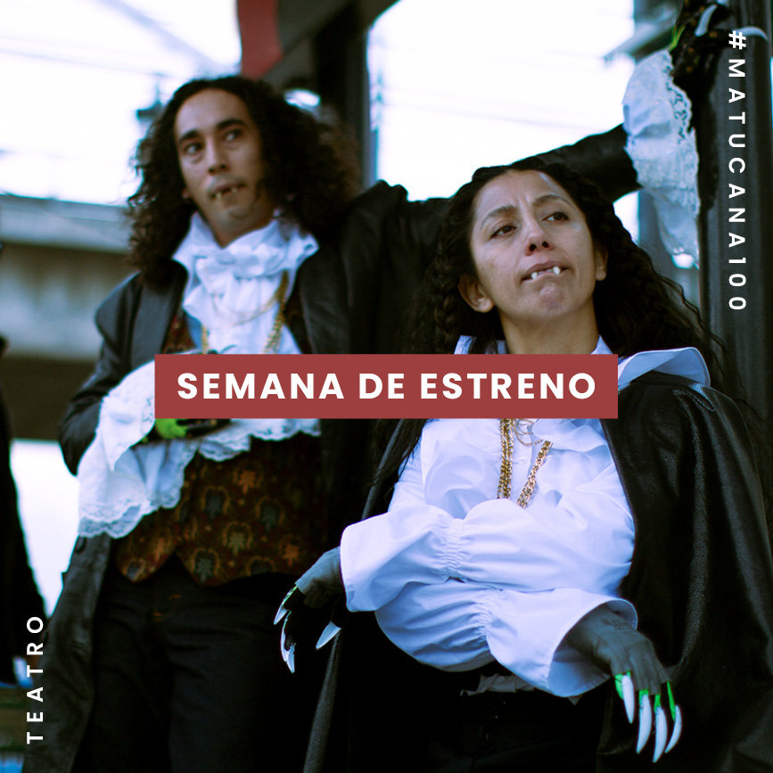 Matucana100's tweet photo. #Matucana100 |🧛‍♀️¡JUEVES DE ESTRENO! El Teatro Principal estrena "Vampyr", nueva obra de la directora y dramaturga Manuela Infante que aborda la relación con animales no-humanos y cómo nos vinculamos con ellos al pensar en futuras proyecciones energéticas👉 https://t.co/aN2OJmH98x https://t.co/2qS4Y3w1nN