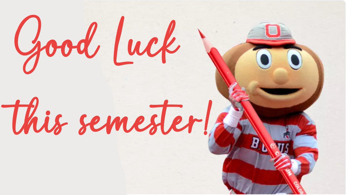 OhioStateDHLRI's tweet photo. Sending good vibes to everyone starting autumn semester today. Enjoy Buckeyes! (and welcome to your first day #new2osu buckeyes) @OhioStateMed @OSUWexMed https://t.co/U1xOIUj0OX