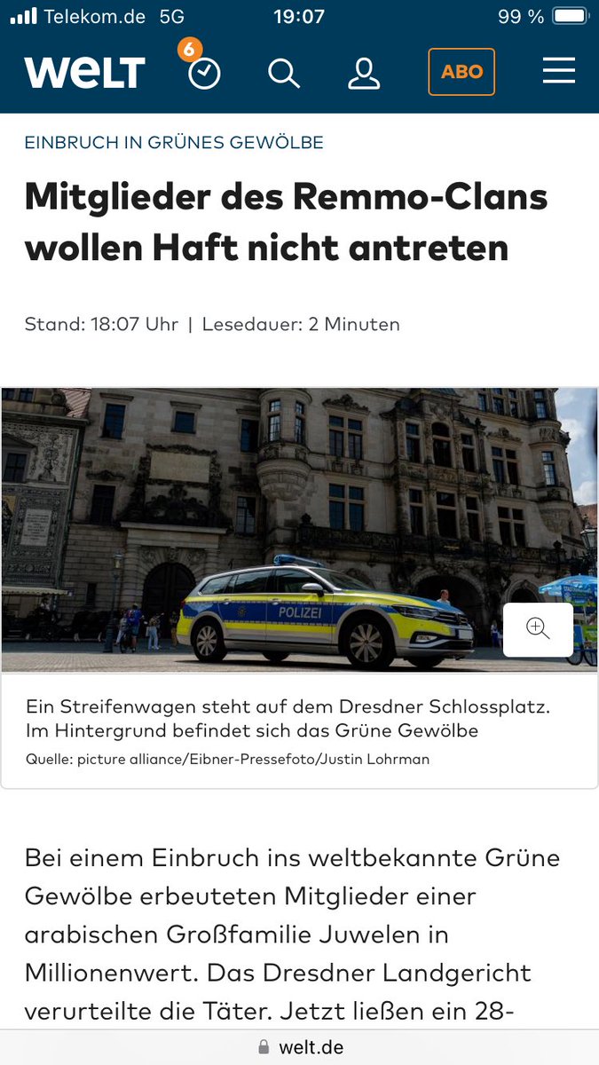 Und da wundern sich Einige, dass die linkspopulistischen Parteien vor der Wahl so rapide abstürzen? Der Rechtsstaat hat offensichtlich kapituliert. Die Sachsen werden es zu deuten wissen. welt.de/vermischtes/ar…
