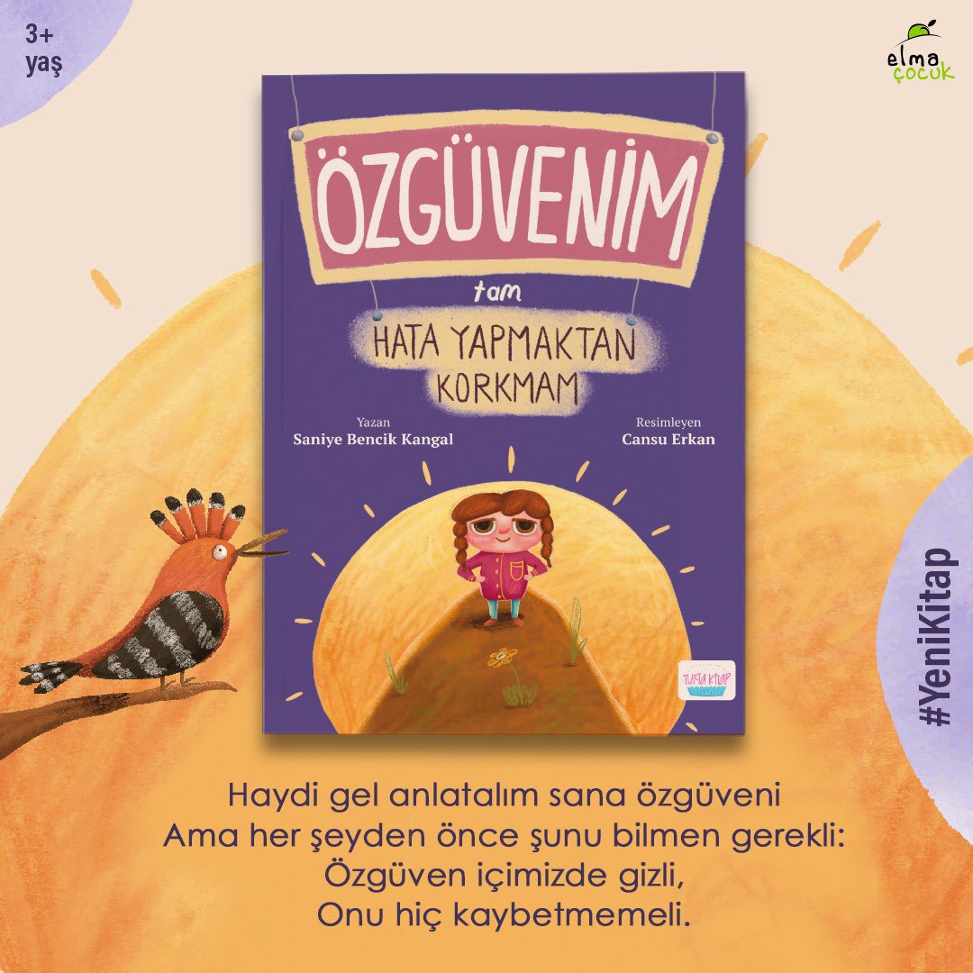 #YeniKitap | Mahremiyet, akran zorbalığı, cesaret gibi çocuk gelişimindeki hassas ve önemli konuları başarılı şekilde kitaplarında işleyen Doç. Dr. Saniye Bencik Kangal’ın yeni kitabıyla karşınızdayız.