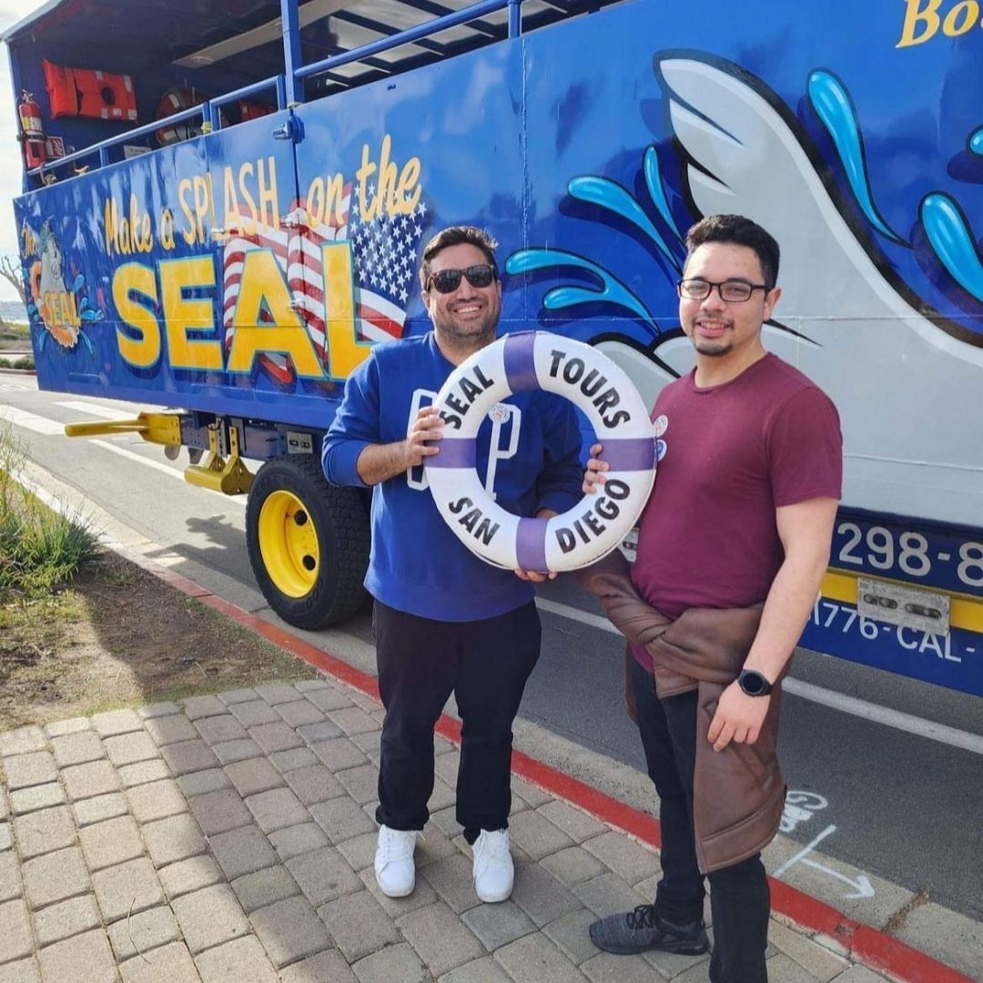 SealTours's tweet photo. Ready to make a splash? 🌊 

Thanks for sharing on Instagram, 📸 carloseats!

Start your adventure right by exploring our unique routes through San Diego! Learn more today! ⬇️
https://t.co/ICE9wEZq72 https://t.co/VkrDlnCbV3