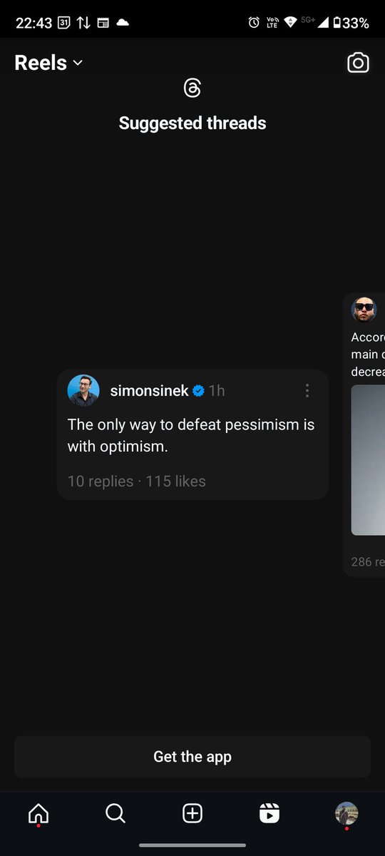 Typical PM move 

User ke muh pr fek ke maro anywhere everywhere 

Thread's suggestions on IG Reels