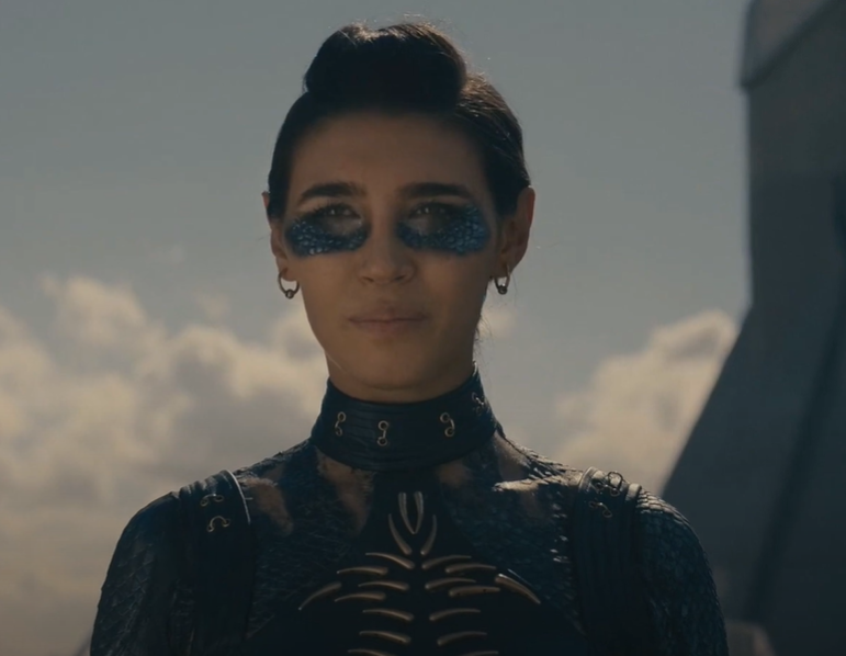 Christopher8105's tweet photo. Lilith saying I'm free only to get blasted away by Ava😂🤭#SaveOurWarriorNun #WarriorNun https://t.co/GuxkuXIDpe