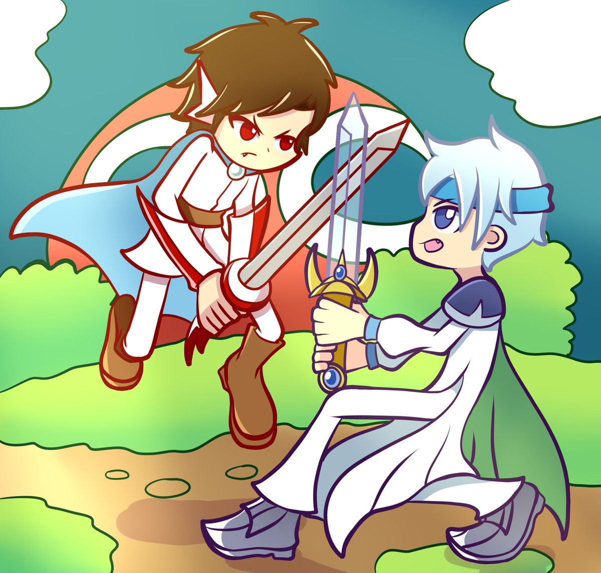 AquaStarBrush's tweet photo. #PuyoPuyo x #OC
#crossover #schezowegey https://t.co/HZOLRbsXxf