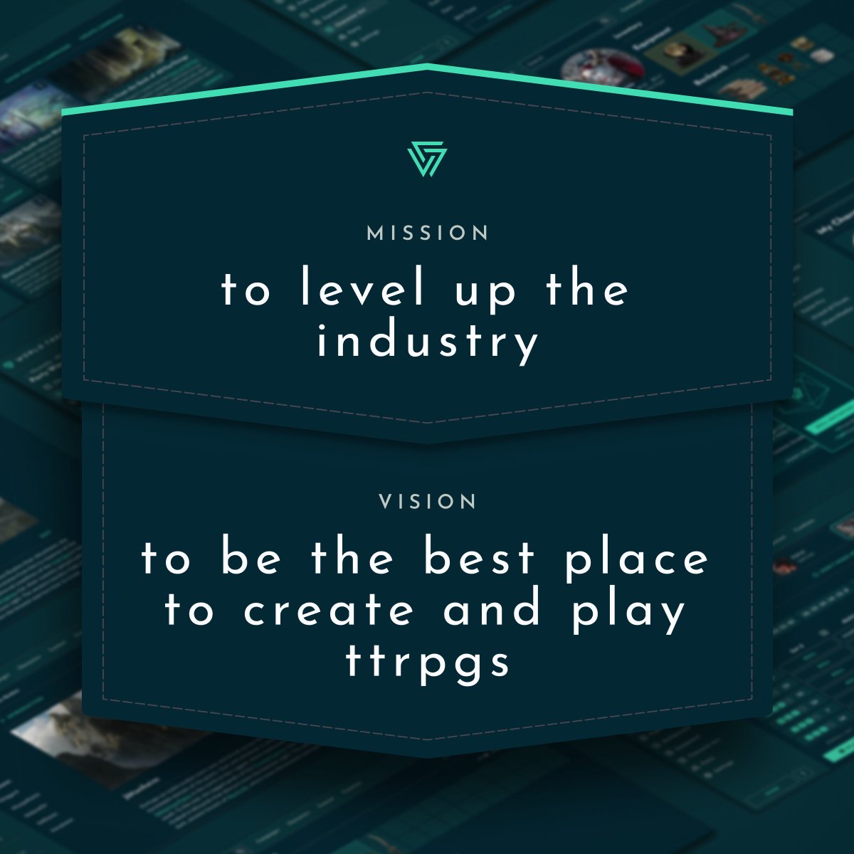WorldTreeRPG's tweet photo. We want you to know who we are, what drives us, and why you’ll love adventuring with World Tree—that's why we've crafted our mission, vision, and values.

Visit our website to find out more and sign up for updates!
#TTRPG  #ttrpgcommunity #rpg https://t.co/5FZPkiDGGl