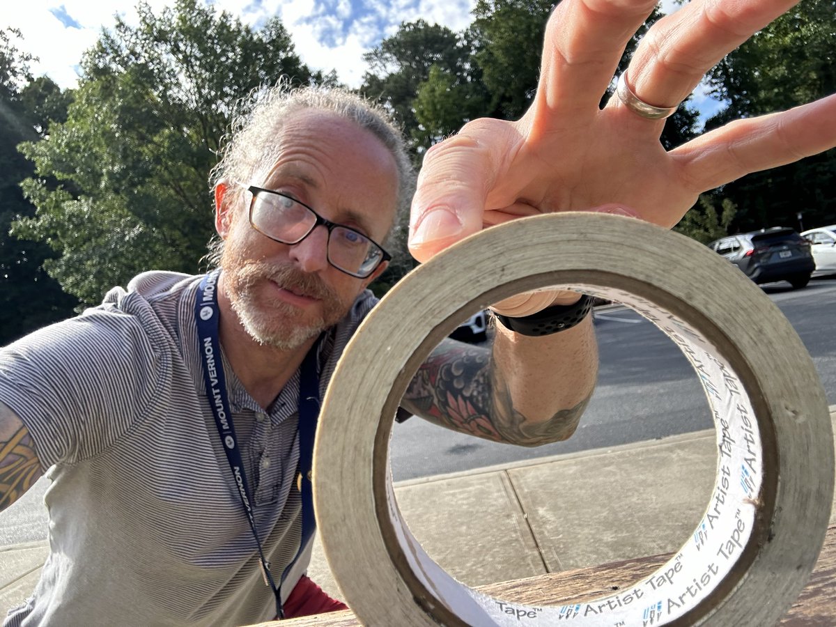 TheMVDesignLab's tweet image. Learning #DesignThinking is not a game at @TheMVSchool - except, you know, when it is. We love to see our teacher Dr. Wass prototyping all kinds of inquiry and fun with our G8 Ss.