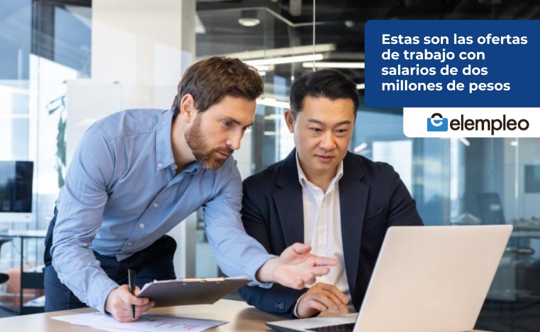 elempleocom's tweet image. 🚀 Hoy es el día para descubrir ofertas laborales con salarios de dos millones de pesos! 🤑 Analistas, ingenieros, asistentes, y más. ¡Tu próximo empleo te espera! 👉 acortar.link/MbdYrD

 #Empleo #Trabajos