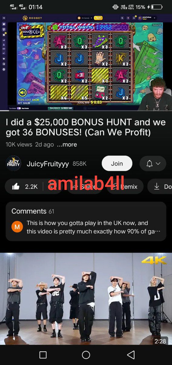 amilab4ll's tweet photo. @JuicyFruityyy 0x08125CC8E9D1aDA033100f947922bC06693dB4c2

I did a $25,000 BONUS HUNT and we got 36 BONUSES! (Can We Profit) https://t.co/nuw58HMIOO